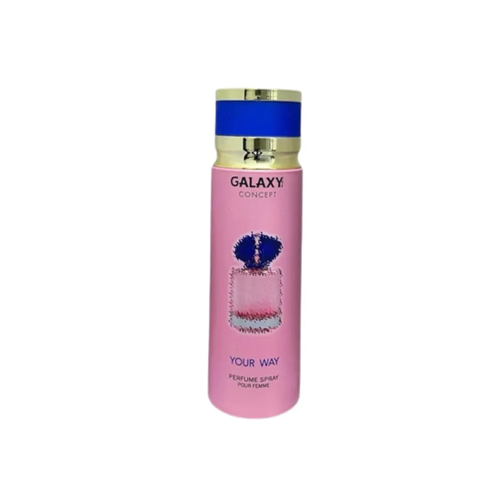 2 x Galaxy Plus Concept YOUR Way Perfume Body Spray for Women – Inspired by My Way – 200ml