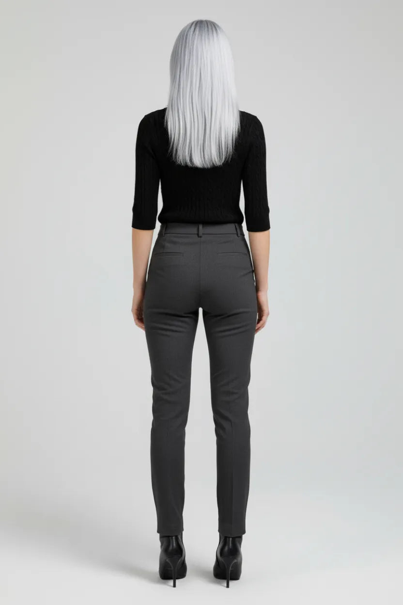 Black Colour Pearl-Embellished Short Jumpe