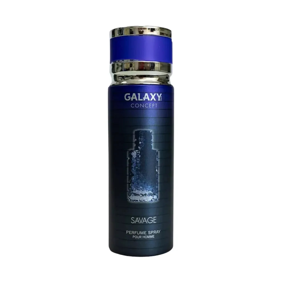 3 x Galaxy Plus Concept Savage Perfume Body Spray Inspired By Sauvage 200ml