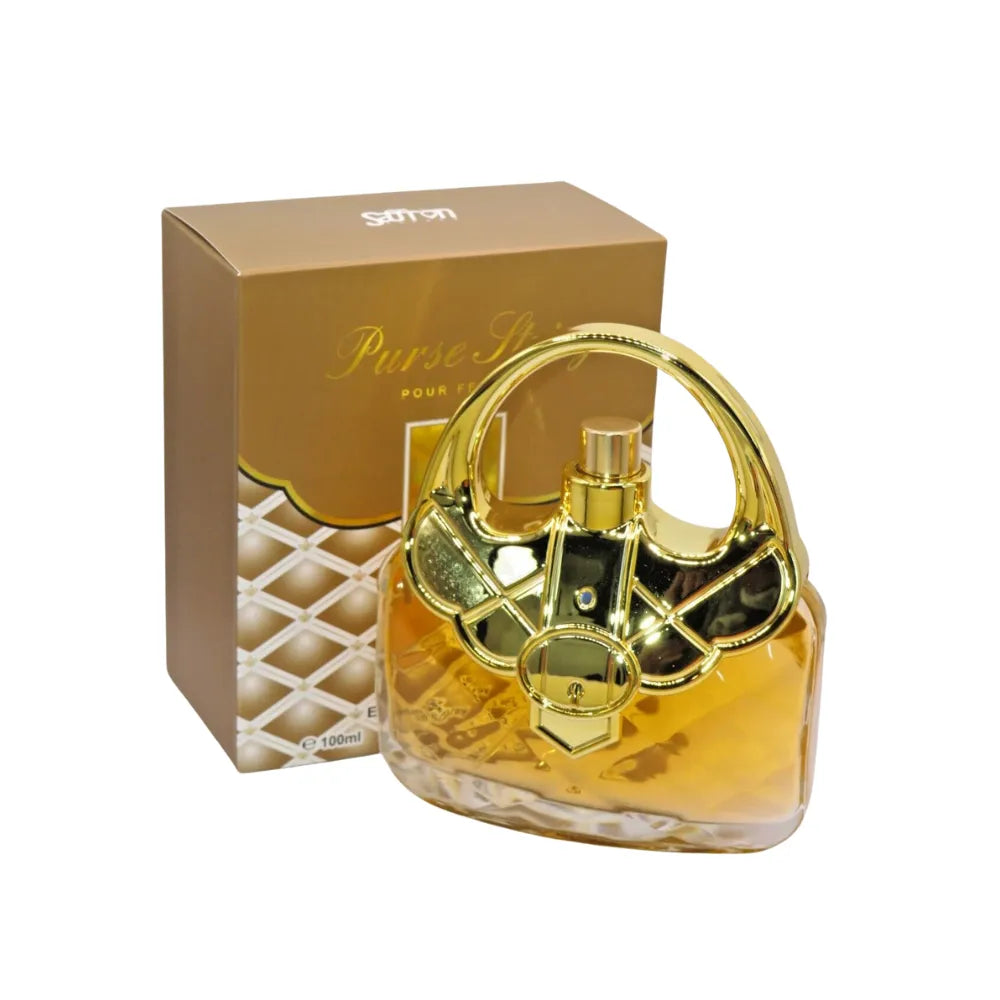 4 x Saffron Purse String Pour Femme Eau de Parfum 100ml – Women’s Perfume Set