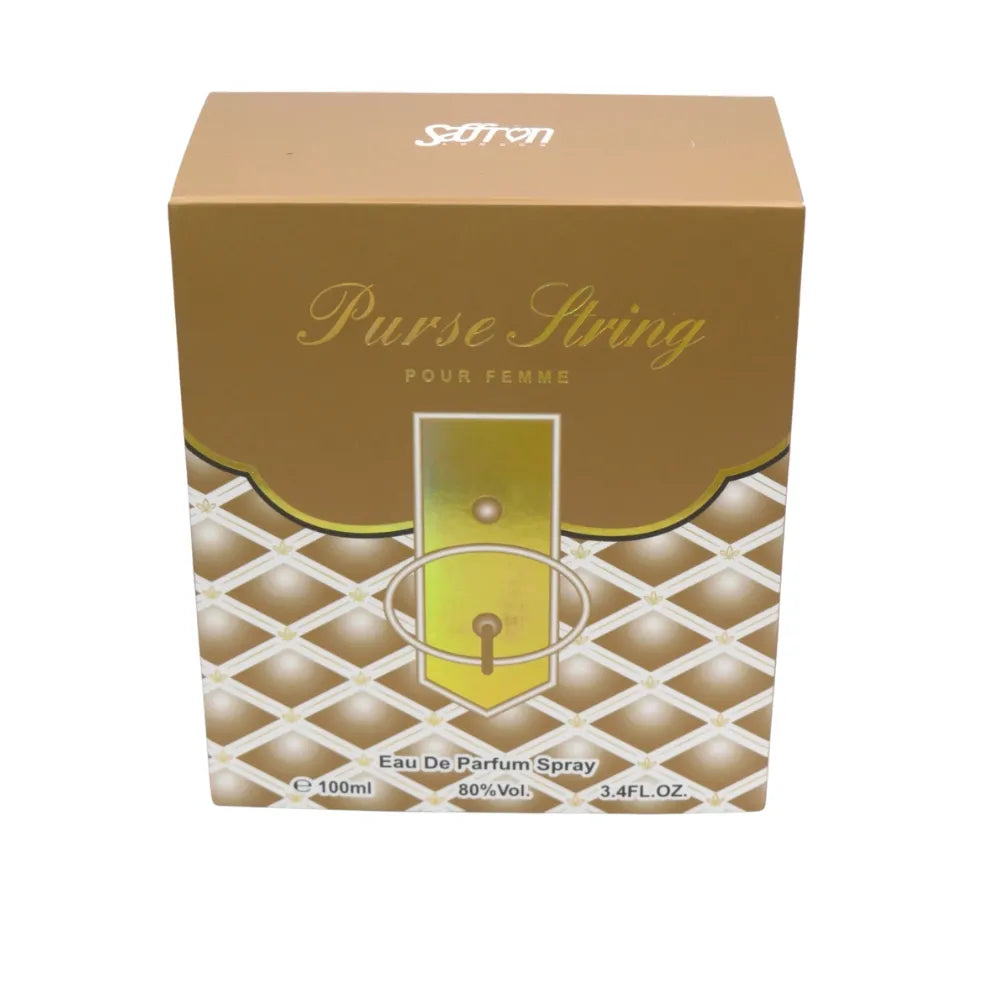 4 x Saffron Purse String Pour Femme Eau de Parfum 100ml – Women’s Perfume Set
