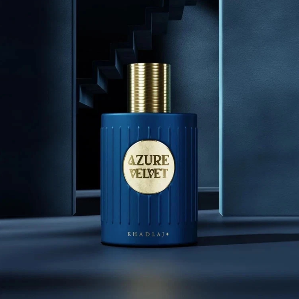 Azure Velvet Extrait De Parfum 100ml by Khadlaj | Long Lasting Unisex Perfume