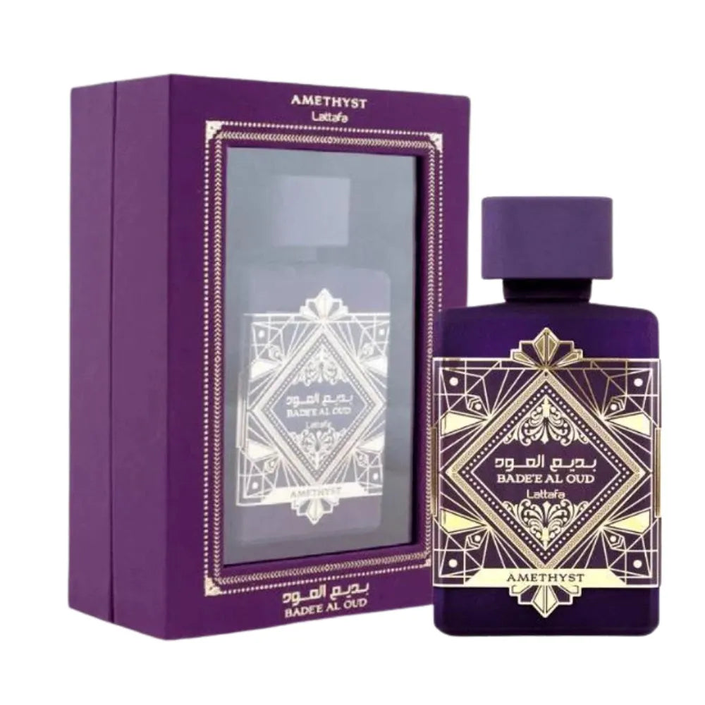 Badee Al Oud Bundle Pack – Oud for Glory & Amethyst Sublime EDP 100ml by Lattafa