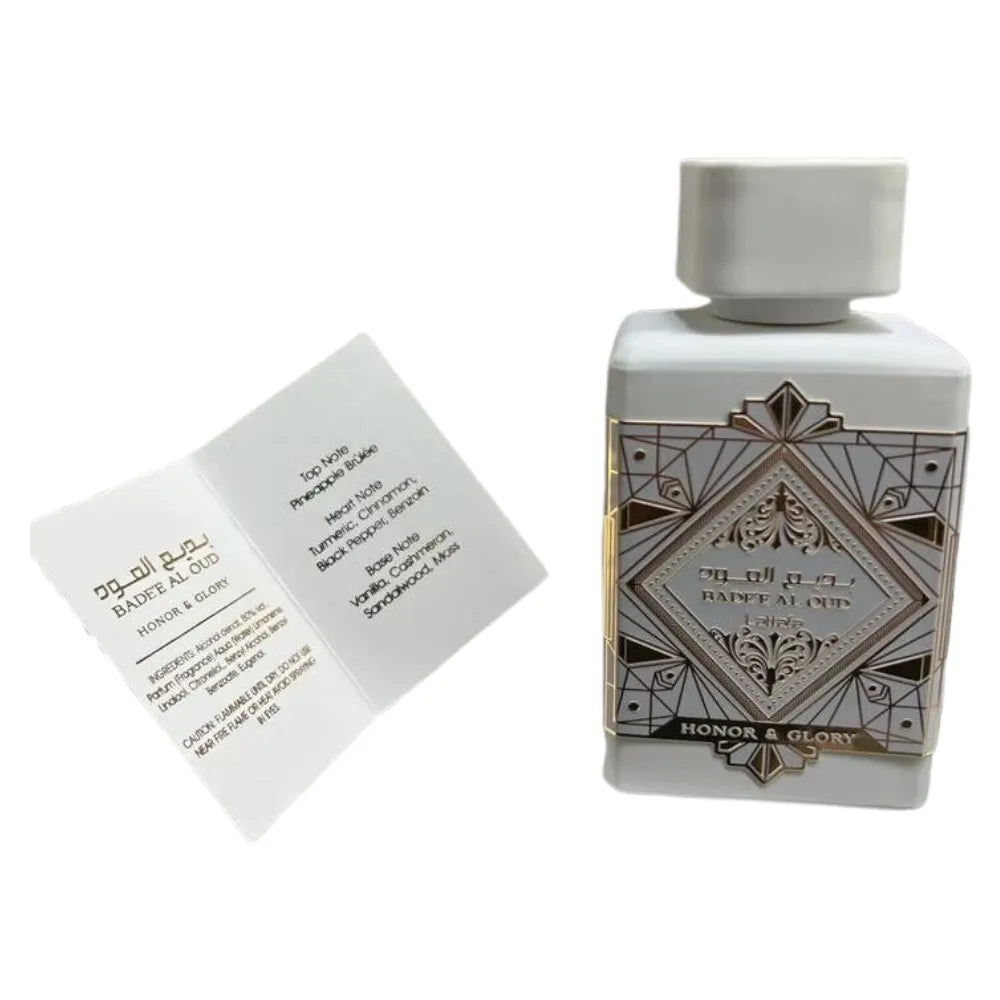 Badee Al Oud Bundle Pack – Oud for Glory & Amethyst Sublime EDP 100ml by Lattafa