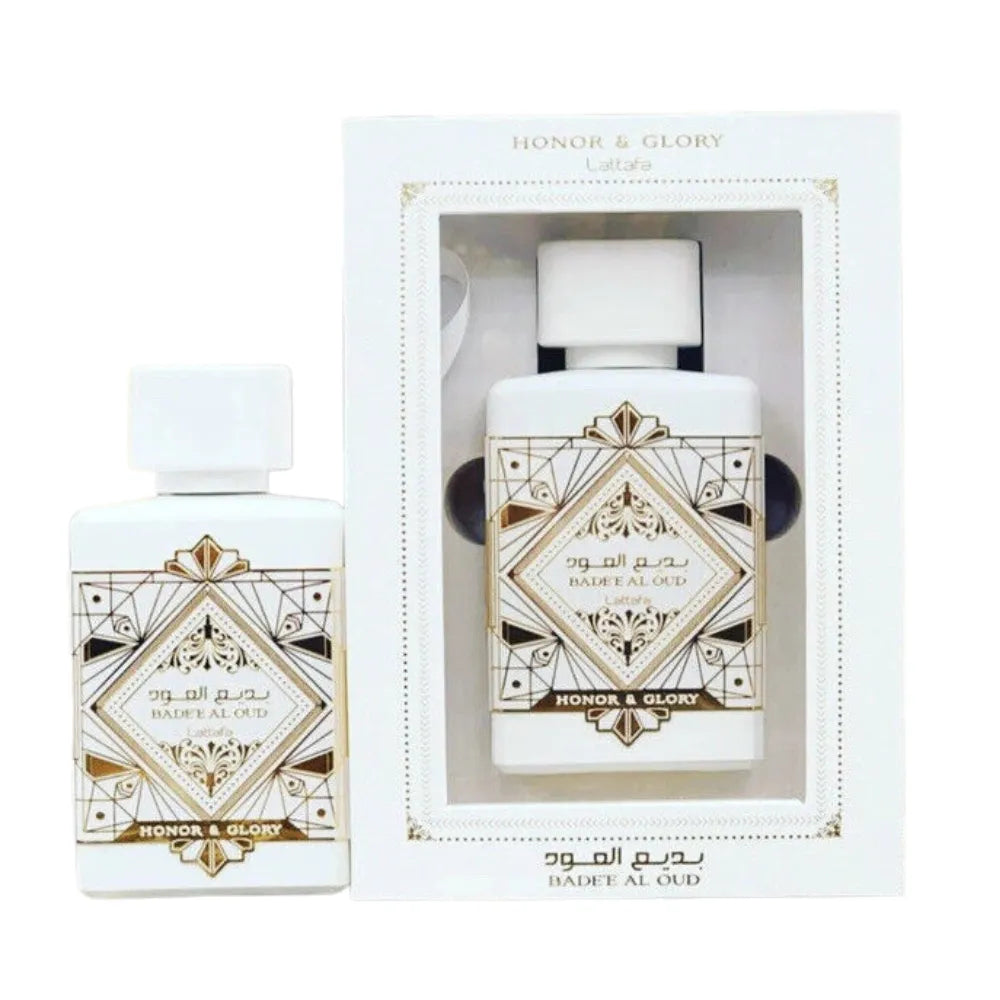 Badee Al Oud Bundle Pack – Oud for Glory & Amethyst Sublime EDP 100ml by Lattafa