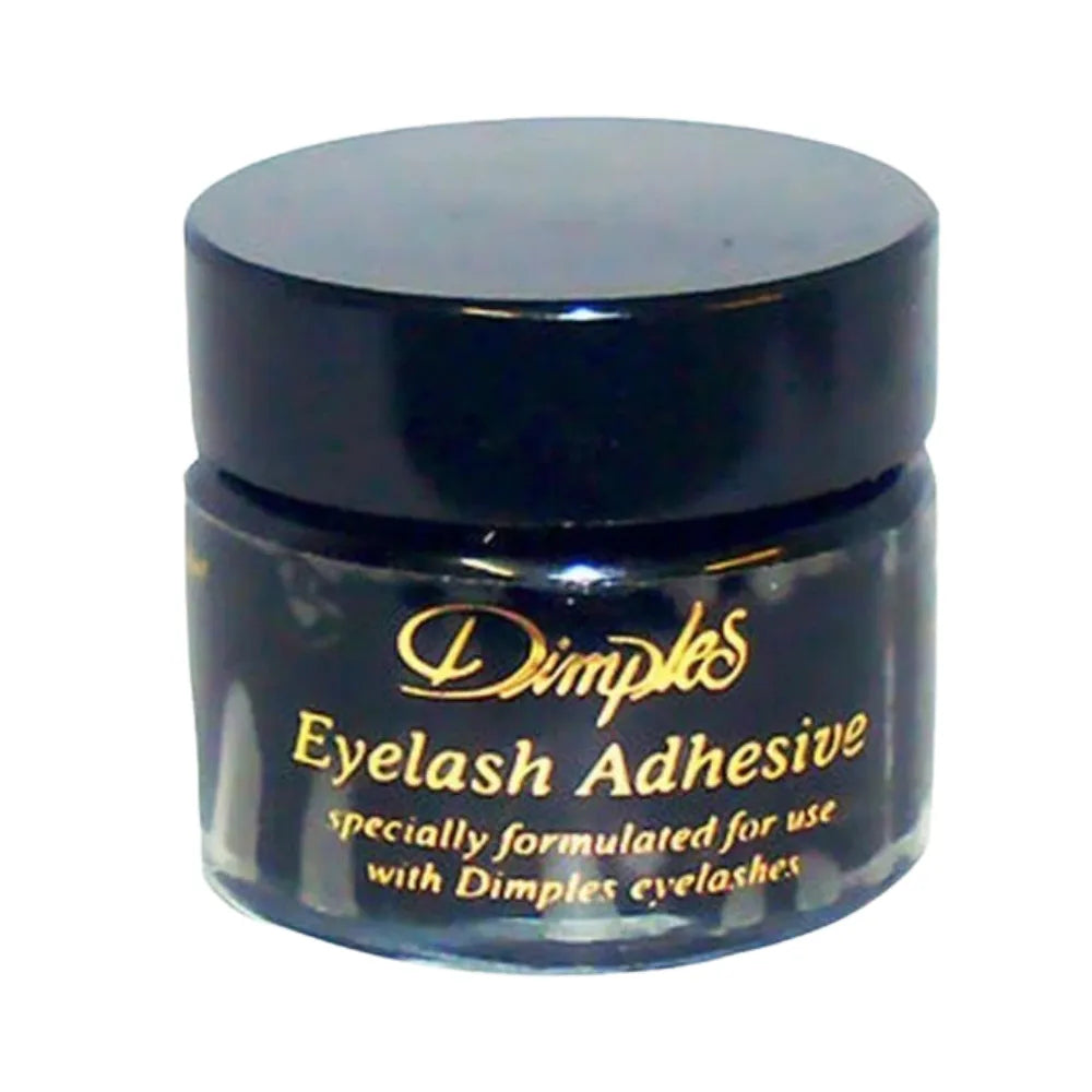 Dimples Waterproof Strong False Eyelash Glue Black 15ml – Individual Adhesive