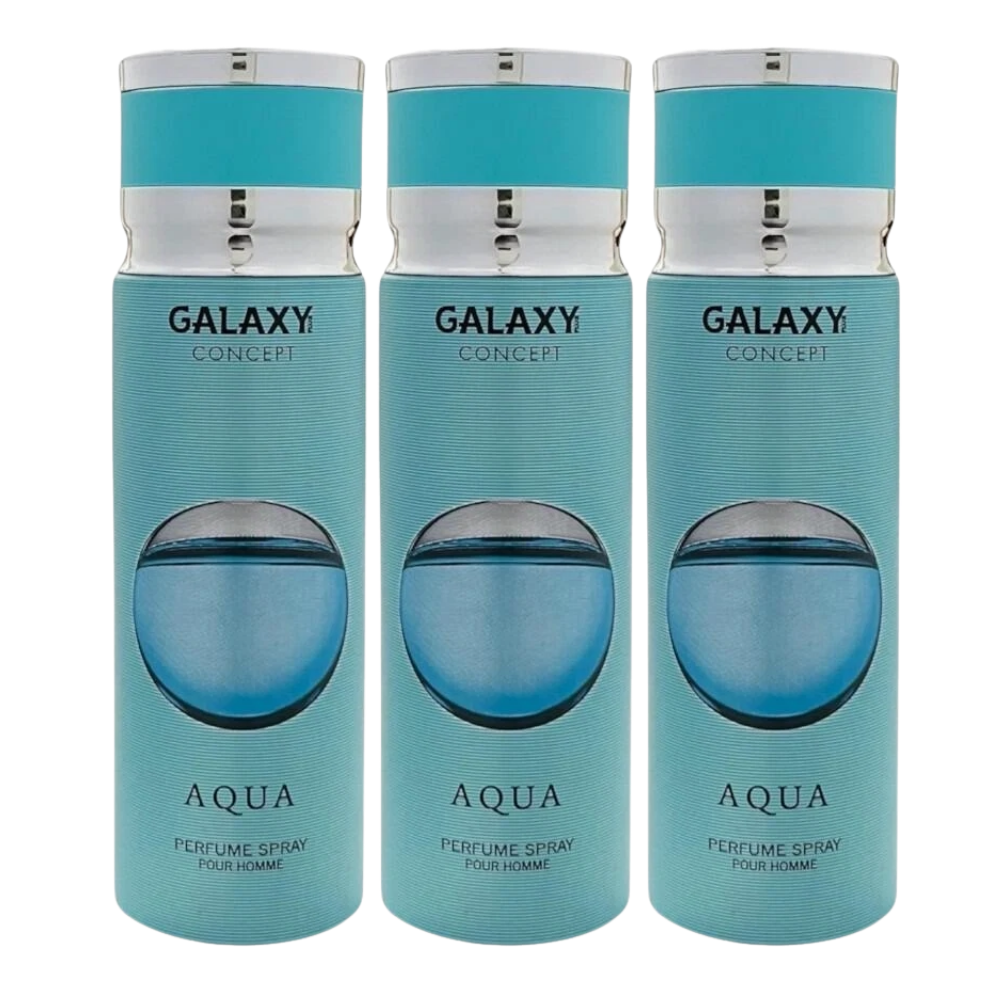 Galaxy Aqua Body Spray 200ml – Fresh Long-Lasting Body Spray
