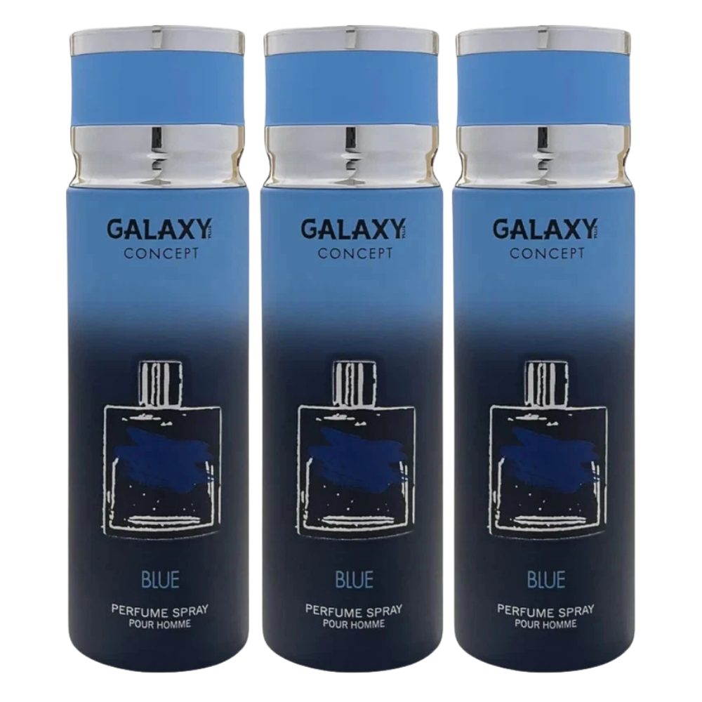 Galaxy Blue Body Spray 200ml – Long-Lasting Men's Fragrance