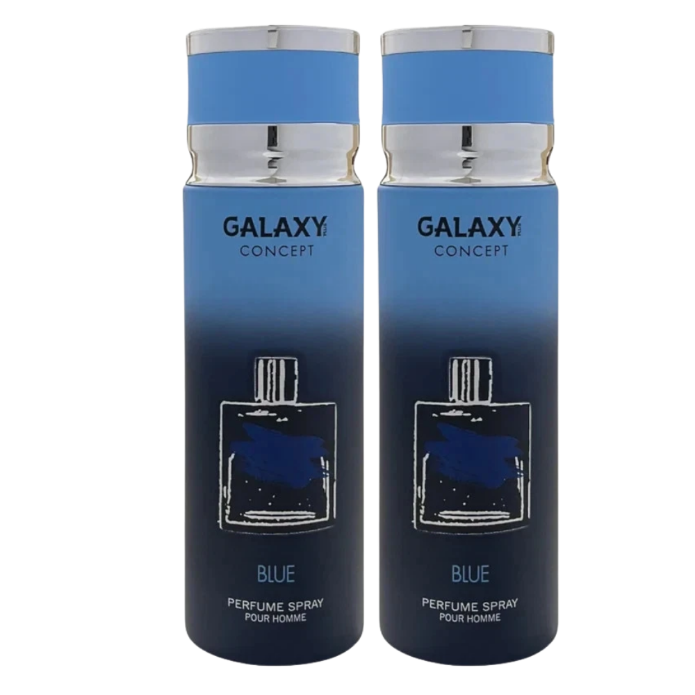 Galaxy Blue Body Spray 200ml – Long-Lasting Men's Fragrance
