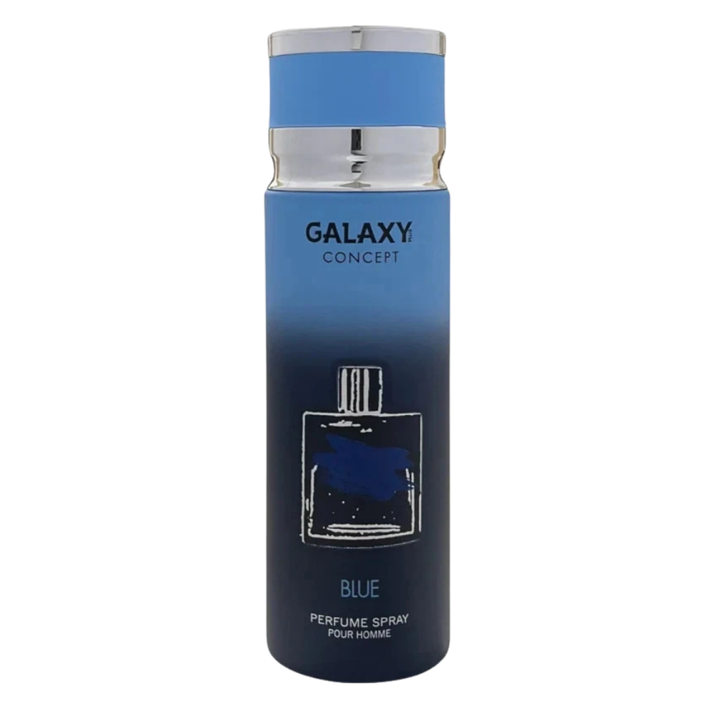 Galaxy Blue Body Spray 200ml – Long-Lasting Men's Fragrance