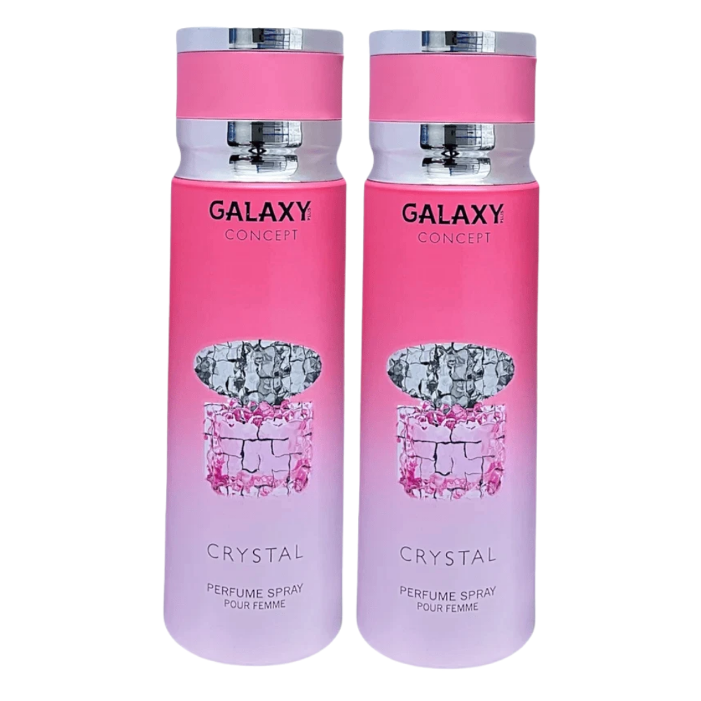 Galaxy Crystal Body Spray 200ml – Long-Lasting Men's Fragrance