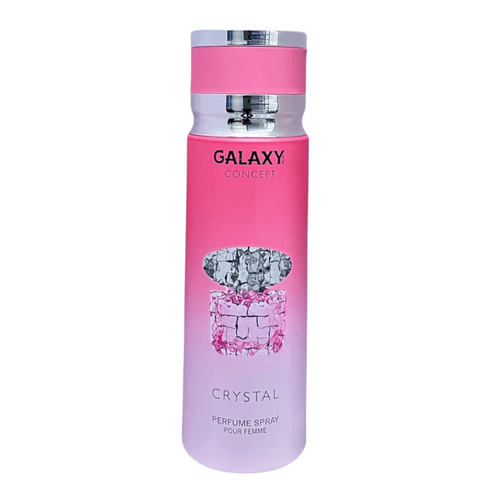 Galaxy Crystal Body Spray 200ml – Long-Lasting Men's Fragrance