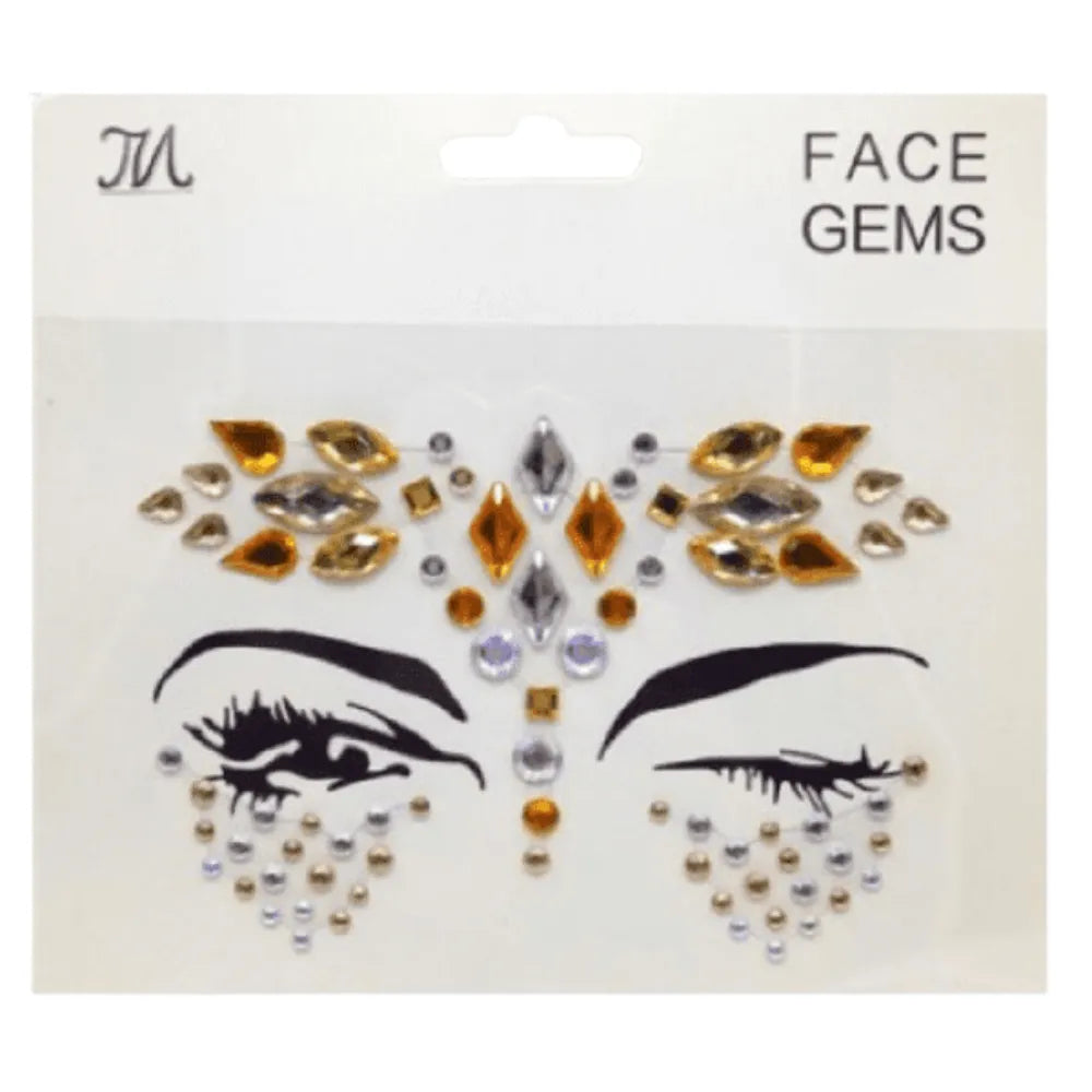 Lilyz Face Gems Gold