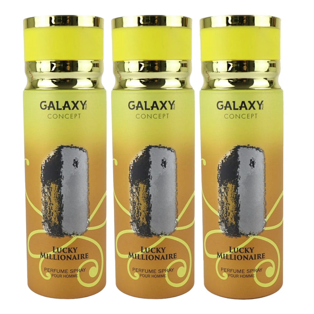 Galaxy Lucky Millionaire Body Spray – Long-Lasting Fragrance Mist