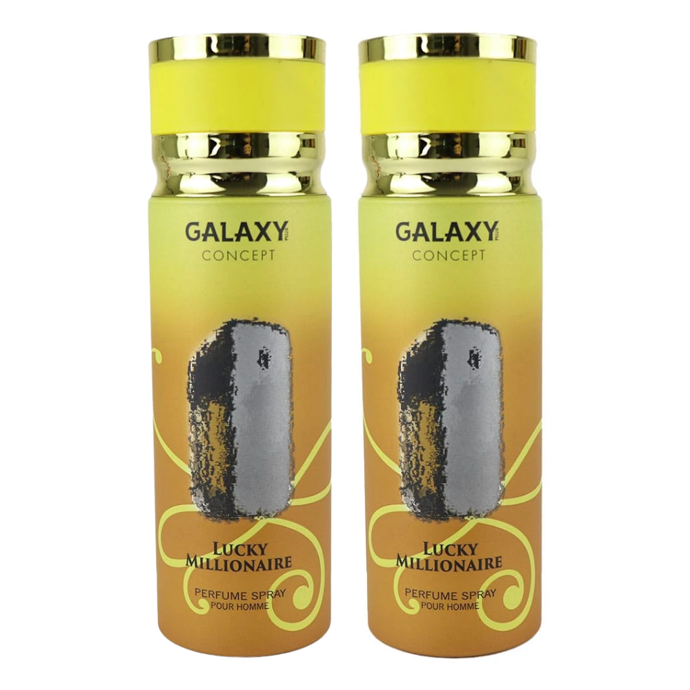 Galaxy Lucky Millionaire Body Spray – Long-Lasting Fragrance Mist