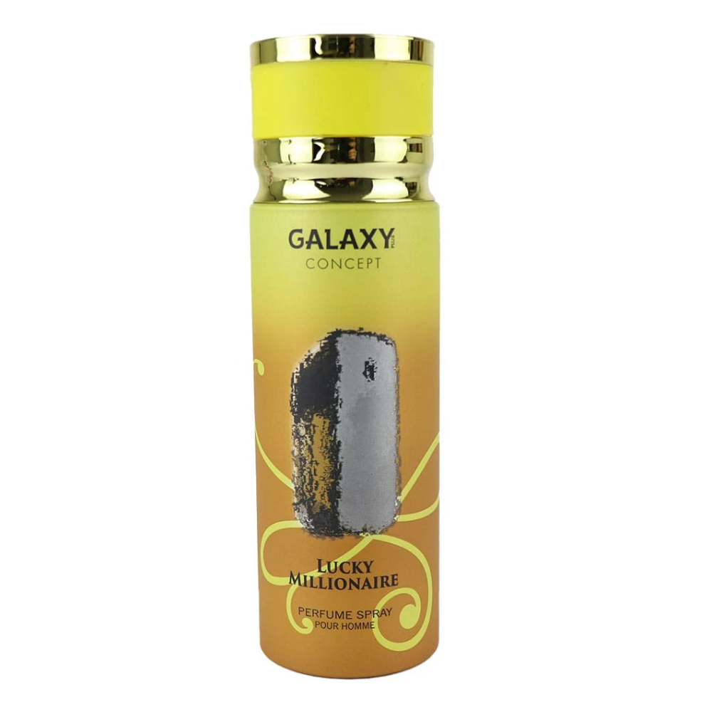 Galaxy Lucky Millionaire Body Spray – Long-Lasting Fragrance Mist