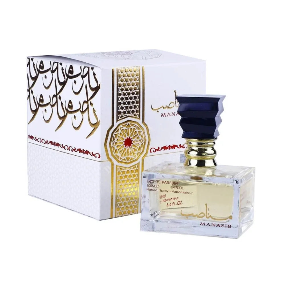 MANASIB Eau De Parfum 100ml by Ard Al Zaafaran – Luxury Arabian Perfume Gift