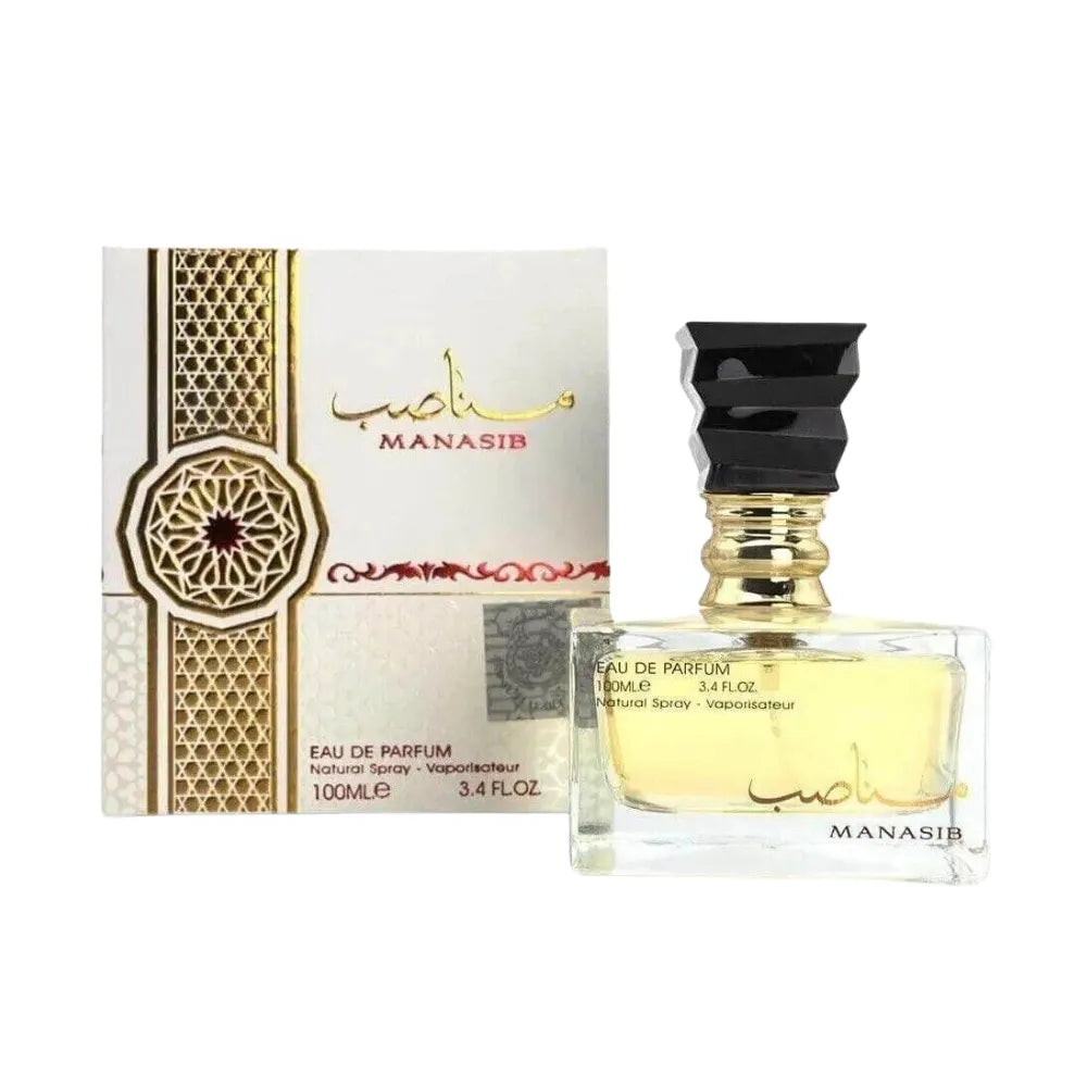 MANASIB Eau De Parfum 100ml by Ard Al Zaafaran – Luxury Arabian Perfume Gift