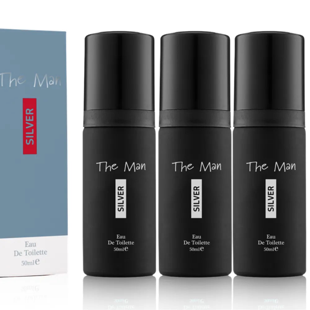 Milton-Lloyd The Man Silver Fragrance for Men - 50ml Eau de Toilette