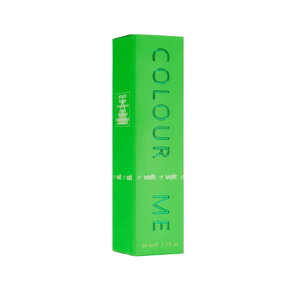 Milton Lloyd Colour Me Volt Eau de Parfum for Men – 50ml Long Lasting Fragrance