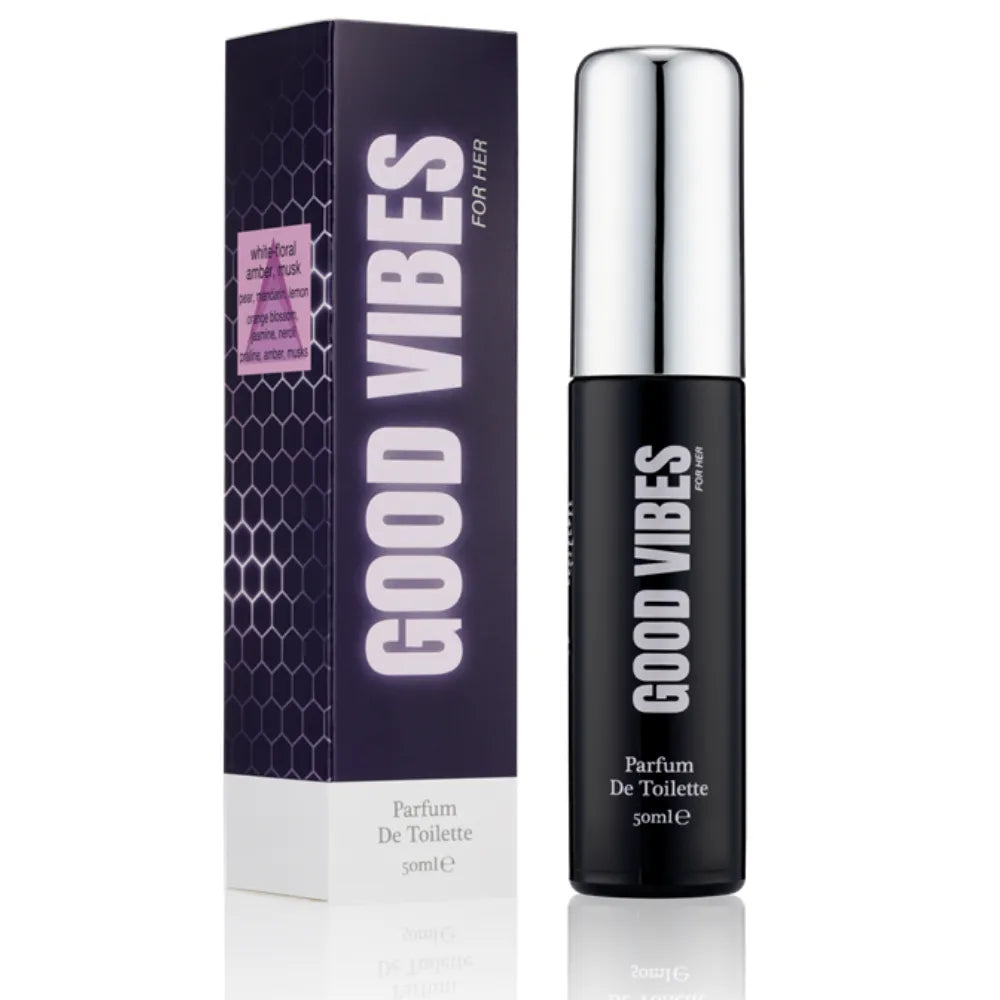 Milton Lloyd Good Vibes For Her Women's Perfume 50ml PDT – White Floral Fragrance