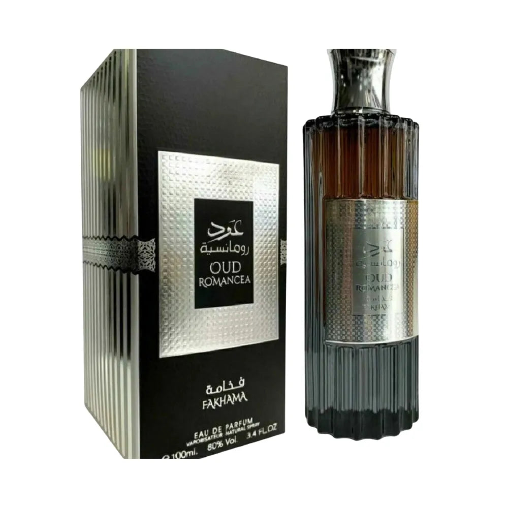 Oud Romancea Fakhama Eau de Parfum 100ml – Unisex Arabian Oriental Perfume by Ard Al Zaafaran