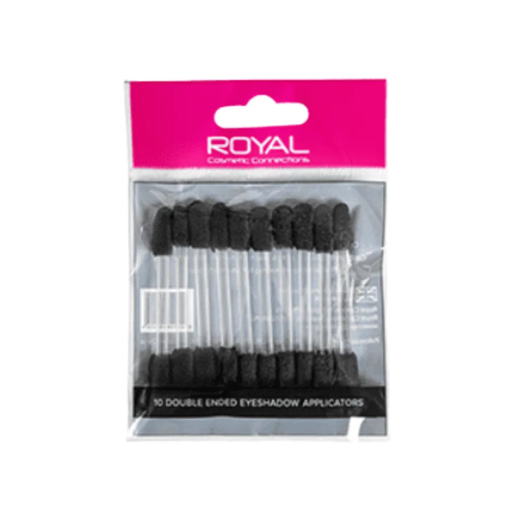 Royal 10 Double Ended Eye Shadow Applicators QBRU179