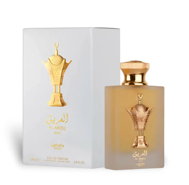 AL AREEQ GOLD 100ml Eau De Parfume by Lattafa Pride