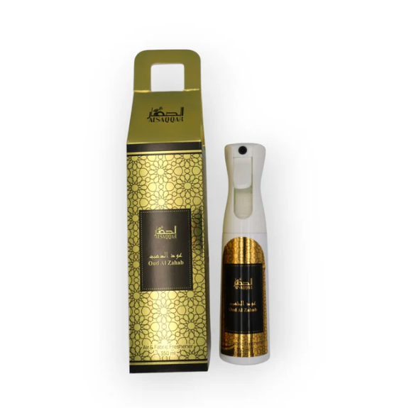 OUD ALZAHAB 350ml Fabric Freshener by ALSAQQAR