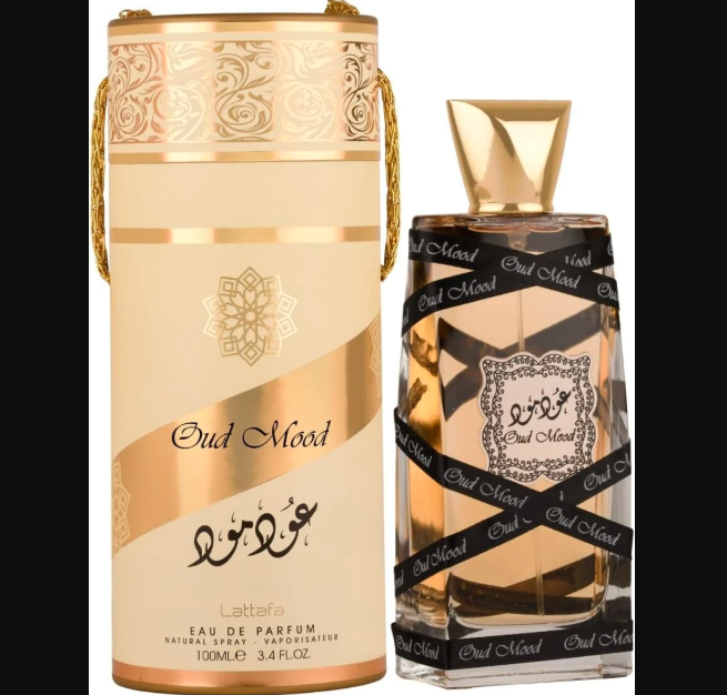 Oud Mood By Lattafa Arabian Long Lasting Spray Unisex Eau de Parfum 100ml Scent
