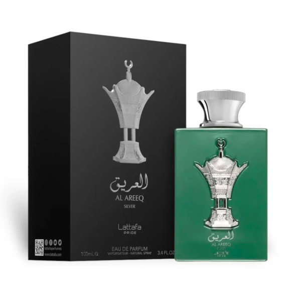 AL AREEQ SILVER 100ml Eau De Perfume by Lattafa Pride