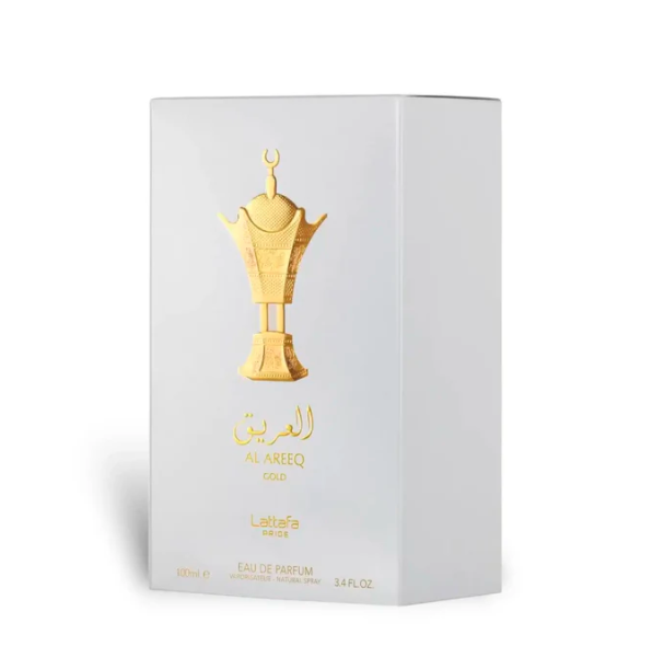 AL AREEQ GOLD 100ml Eau De Parfume by Lattafa Pride