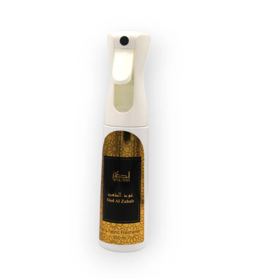 OUD ALZAHAB 350ml Fabric Freshener by ALSAQQAR