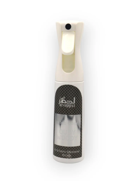 OUDY WOODY 350ml Fabric Freshener by ALSAQQAR
