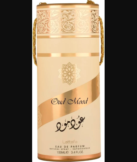 Oud Mood By Lattafa Arabian Long Lasting Spray Unisex Eau de Parfum 100ml Scent