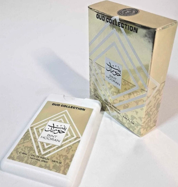 Bint Hooran 20ml Ard Al Zafaaran Pocket size Perfume Spray Made in UAE Free Post