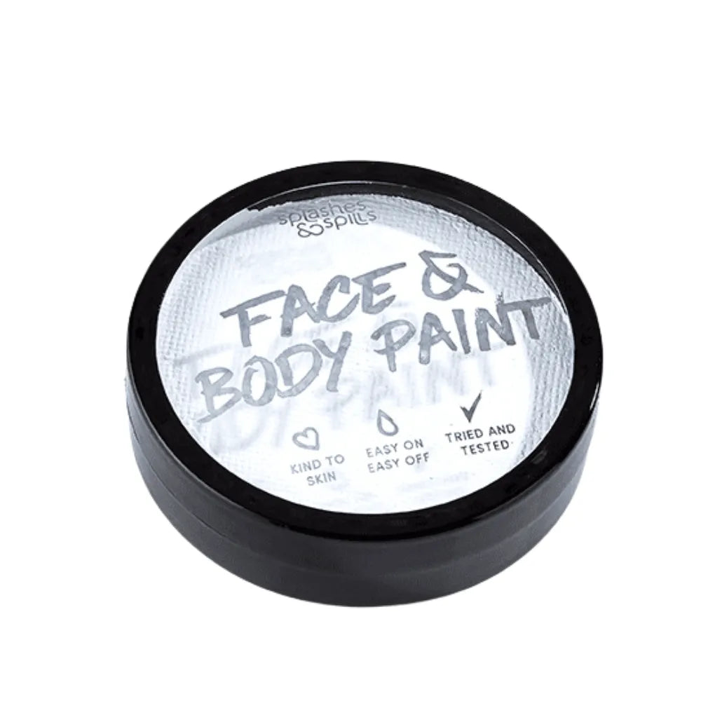 Splashes & Spills Pro Face Compact White – Halloween