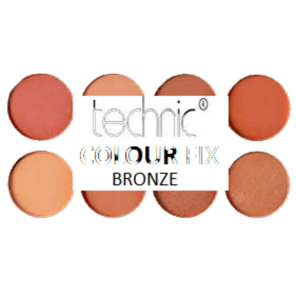 Technic Bronze Eyeshadow Palette 25801