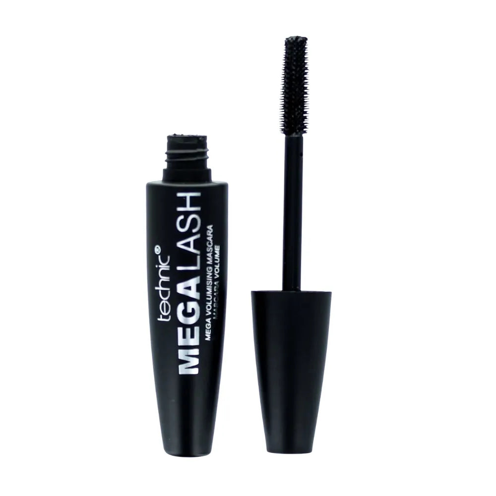 Technic Mega Lash Volumising Longwear Magnifying Mascara Vegan 14ml – Black