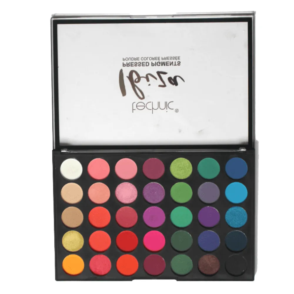 Technic Pressed Pigment Palette Ibiza – 15 Bold & Vibrant Shades