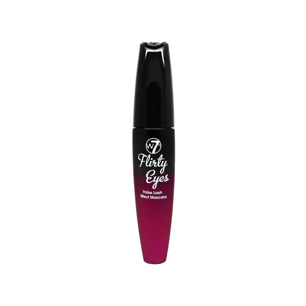 W7 Flirty Eyes False Lash Effect Longwearing Volumizing Mascara 15ml - Black