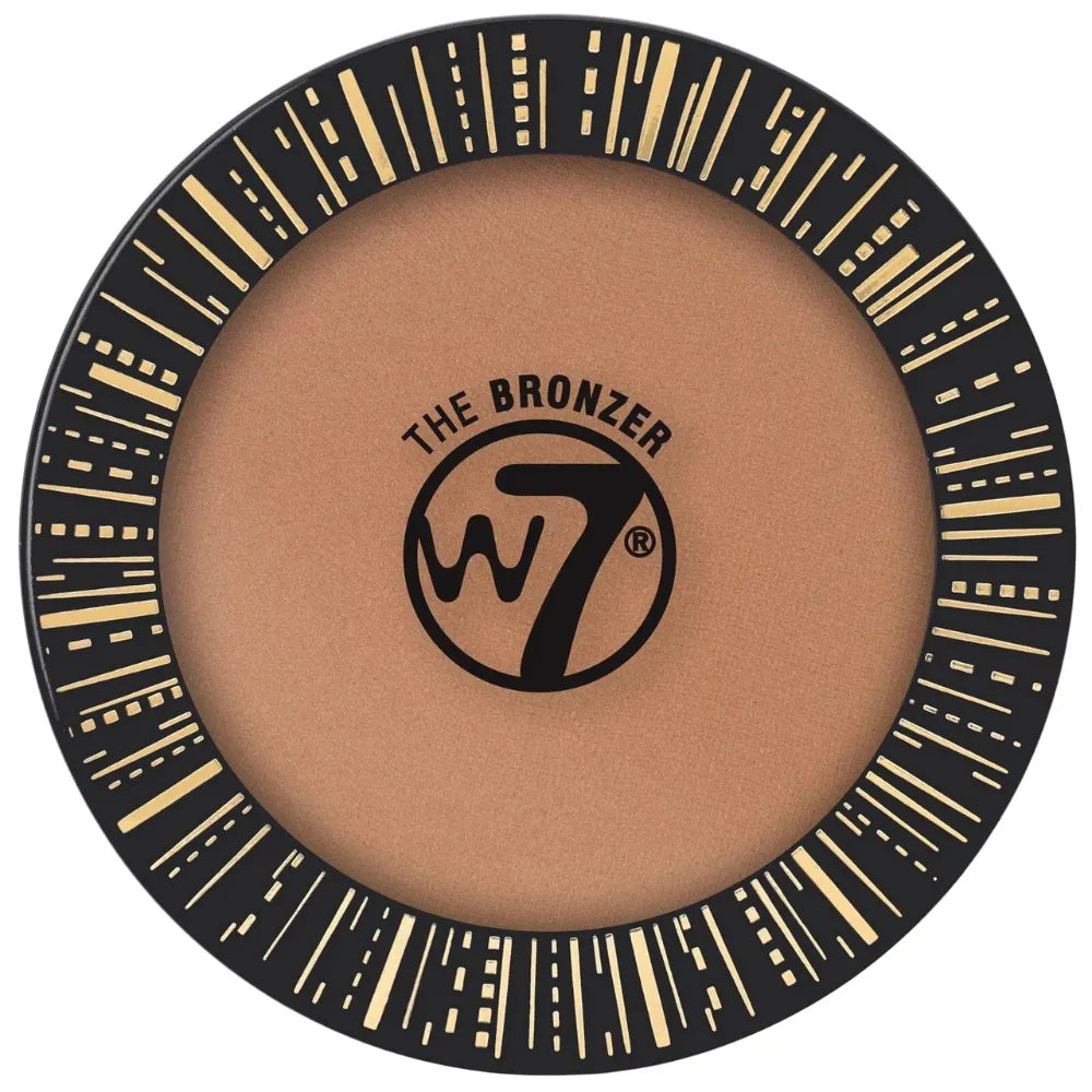 W7 Matte Bronzer - Bronze Tan Bronzing Pressed Powder Compact 