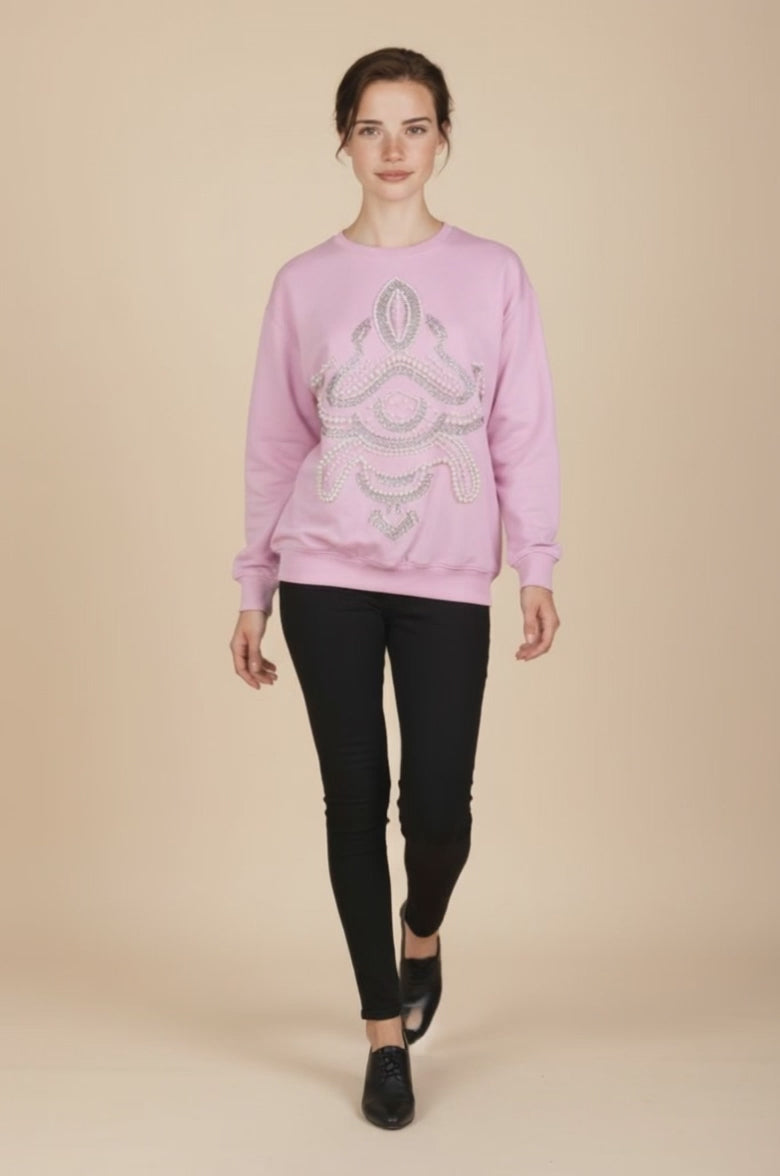 Pearl Pink Sweatshirt