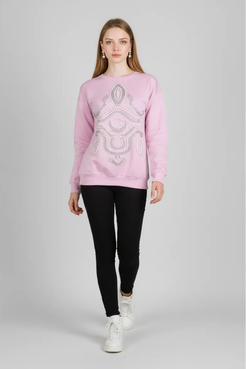 Pearl Pink Sweatshirt